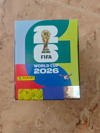 Caja Cromos Panini Mundial FIFA 2026