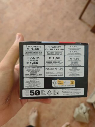 Caja Cromos Panini Mundial FIFA 2026