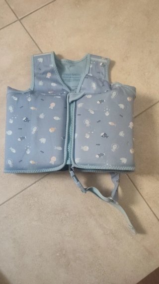 Chaleco flotador infantil peces