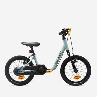 Bicicleta 14 pulgadas niños 3-5 Años 2 en 1 Discover 900