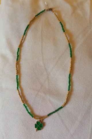 Gargantilla Trébol de la suerte