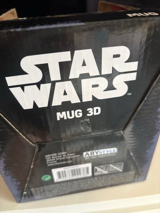 Taza Star Wars Stormtrooper 3D en caja