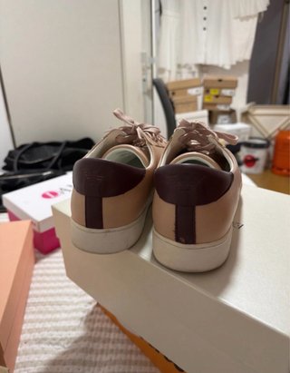 Zapatillas Armani Beige y Marrón