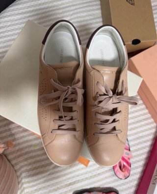 Zapatillas Armani Beige y Marrón