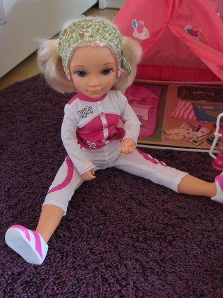 Muñeca Nancy Camping Bike