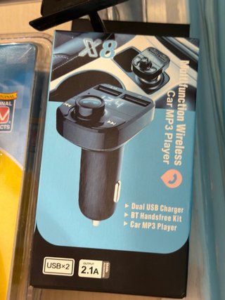 X8 Multifuncional Wireless Car MP3 Player