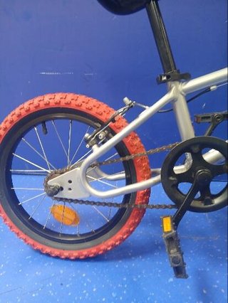 BMX 16 pulgadas Wipe 500 gris