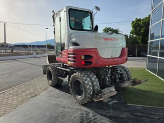 Excavadora de ruedas Takeuchi TB 295 W