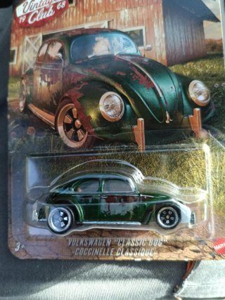 Hot Wheels Beetle Silver Series Vintage Club 68