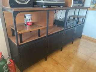 Mueble Ikea Fjällbo Metal/Madera