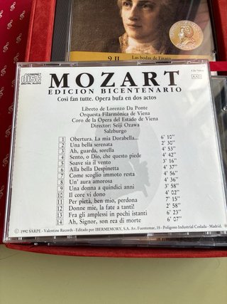 Colección CD Mozart Edición Bicentenario