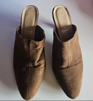 Lote de zapatos de tacón y cuña