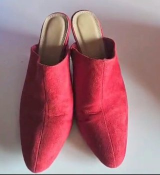 Lote de zapatos de tacón y cuña