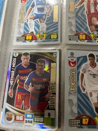 Álbum Panini Adrenalyn 2017-18 + Cartas