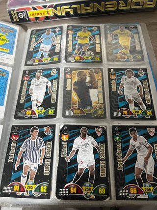 Álbum Panini Adrenalyn 2017-18 + Cartas
