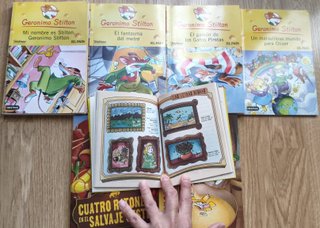 Lote Geronimo Stilton - 7 libros