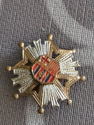 Broche FC Barcelona Antiguo