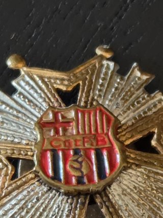 Broche FC Barcelona Antiguo