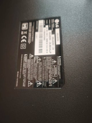 Televisión LG 49 Negra