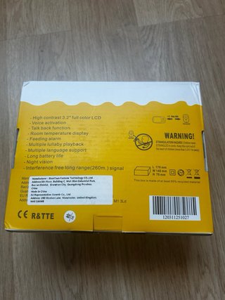 Vigilabebés GHB VB603 con pantalla LCD
