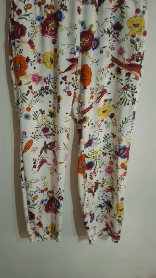 Set 2 pantaloni cotone con elastico e tasche later