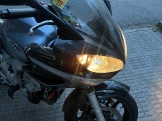 Yamaha FZ6 Fazer Negra/Gris