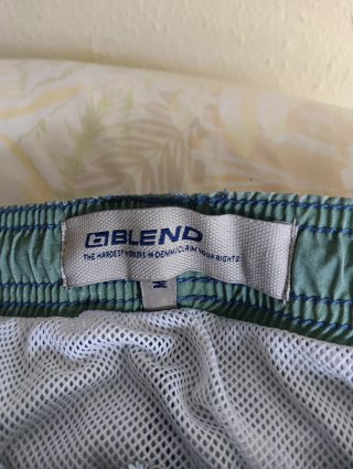Bañador BLEND hombre azul y verde
