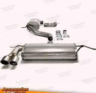 Sistema de escape de acero inoxidable TA Technix