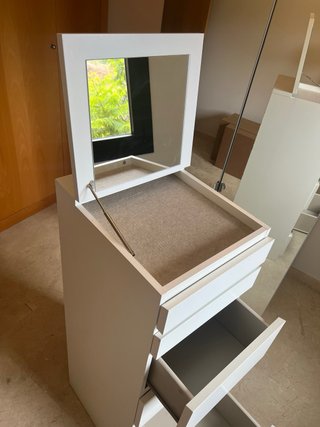 Cómoda Ikea Malm 6 cajones + joyero