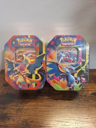 Lata Pokémon Mega Charizard X & Y