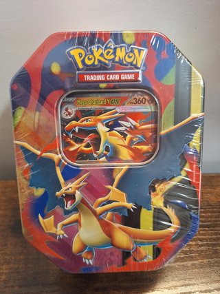 Lata Pokémon Mega Charizard X & Y