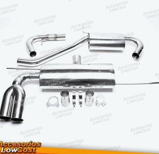 Sistema de escape acero inoxidable TA Technix 2x7