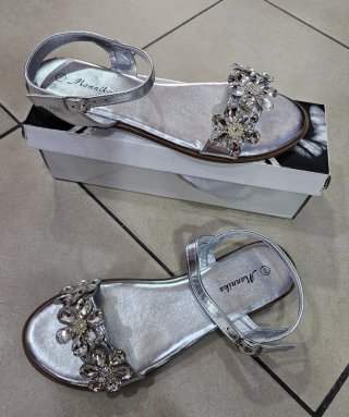 Sandali gioiello Mannika argento donna