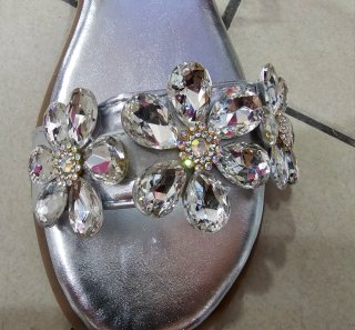 Sandali gioiello Mannika argento donna