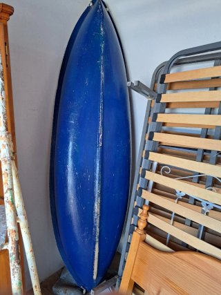 Canoa de poliéster rígida
