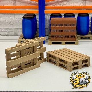 Set 4 Palets Escala 1:14