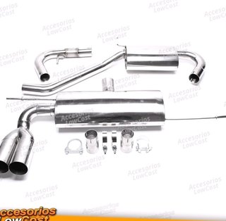 Sistema de escape de acero inoxidable TA Technix