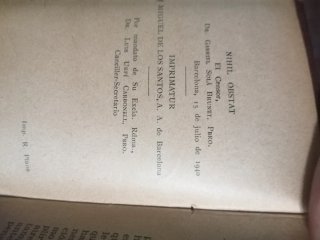 Antiguo librito de oraciones del cristiano