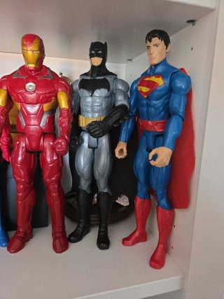 Lote 10 Figuras Marvel Titan 30cm