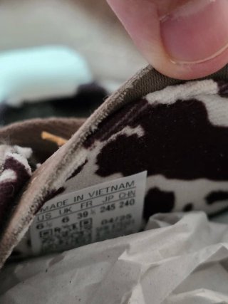 Adidas Spezial Marrón / beige Talla 39⅓ cow print