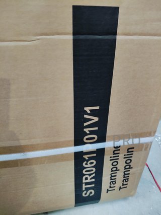 Cama elástica exterior grande