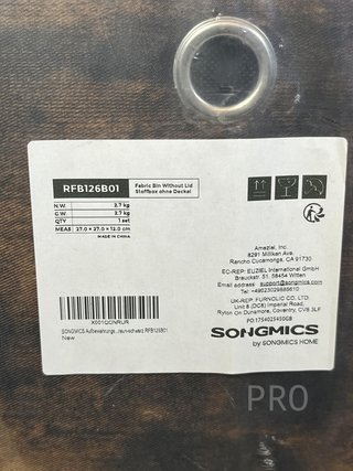 Caja Almacenaje SONGMICS