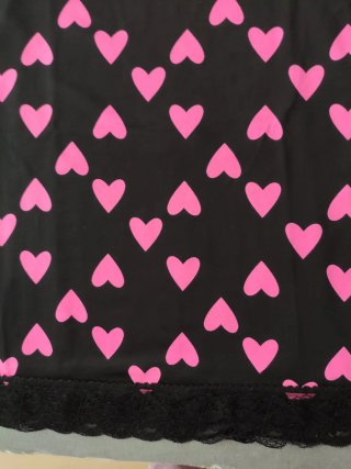 Camisola mujer con corazones rosa