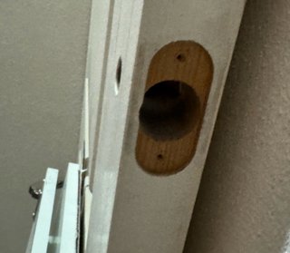 Puerta de madera interior