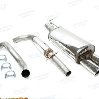 Sistema de acero inoxidable TA Technix 2x80mm ade
