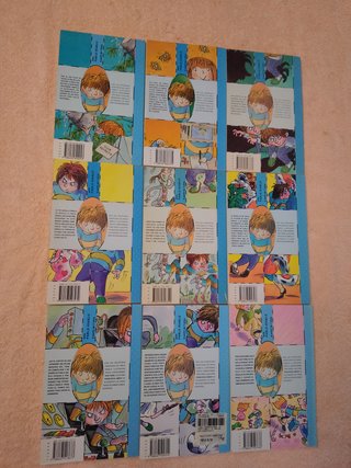 LOTE DE 9 LIBROS DE PABLO DIABLO (azules)