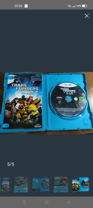 🇪🇦 Transformers Prime Wii U PAL España
