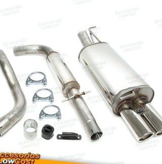 Sistema de escape de acero inoxidable TA Technix