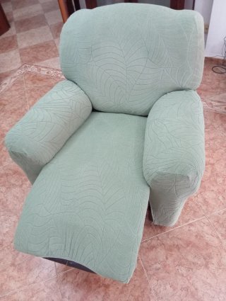 Sillón relax de piel