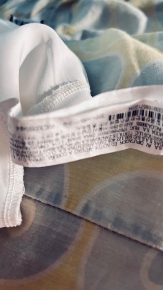 Falda larga ZARA blanca + bolso